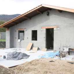 Surélévation de maison pour création d'un espace de lecture Oignies